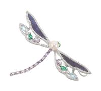 Spilla Di Luci Viola Libellula Spille Da Donna Gioielli Per Mammario