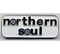 Spilla di Metallo Smaltata, Northern Soul, targhetta MOD