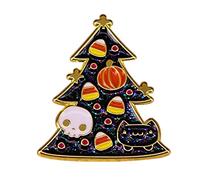 Spilla Di Moda Albero Di Natale Con Candy Per Gatto Skinny Spilla Di Natale Pin Festival Spilla Distintivo