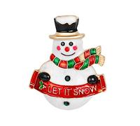 Spilla di Natale Broth creativa e squisita fattura bella e intelligente