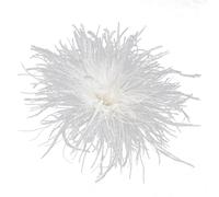 Spilla di piume Spille con piume, spille, di struzzo, accessori for gioielli Spilla a forma matrimonio di piuma(Color-12)