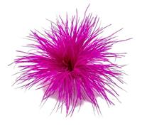 Spilla di piume Spille con piume, spille, di struzzo, accessori for gioielli Spilla a forma matrimonio di piuma(Color-19)