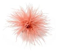 Spilla di piume Spille con piume, spille, di struzzo, accessori for gioielli Spilla a forma matrimonio di piuma(Color-10)