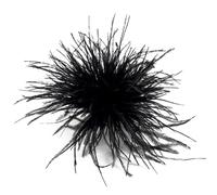 Spilla di piume Spille con piume, spille, di struzzo, accessori for gioielli Spilla a forma matrimonio di piuma(Color-14)