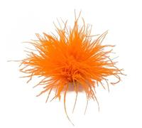 Spilla di piume Spille con piume, spille, di struzzo, accessori for gioielli Spilla a forma matrimonio di piuma(Color-09)