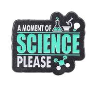 Spilla di smalto scienza "Amo i cartoni animati" citazione gioielli per zaino cappello punk amici, normale, Metallo non prezioso