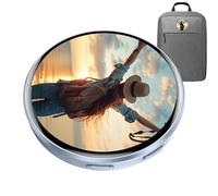 Spilla digitale come distintivo e pin - con touch screen HD per display digitale di foto come spilla - Anime Pins per il fissaggio a zaini - Per zaini di Natale ragazze musica Sc