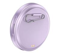 Spilla digitale da 1,7 pollici, badge elettronico touch screen HD, BT 6.0, spilla personalizzabile per convegni anime, decorazione zaino e abbigliamento quotidiano per fan degli anime e trendsetter