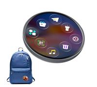 Spilla digitale | Graziosa spilla elettronica touch screen HD da 4,7 cm - Anime spilla per zaini | Per zaini, Natale, spettacolo personale, trasferimento di foto e GIF per i fan, Siehe Beschreibung