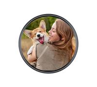 Spilla Distintivo Digitale,Display per Immagini e Video Anime,Smart Badge con Visualizzazione Foto | Per Collezionisti Studenti Bambini Adolescenti Adulti Feste A Tema Viaggi Casa Cosplay Eventi