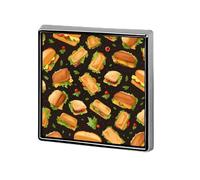 Spilla divertente con scritta "Sandwichs Mexico Taco", spilla con bottone, distintivo, cappello, vestiti, borsa, gioielli per uomo e donna.