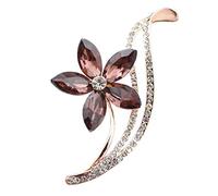 Spilla Elegante Fiore Pin Strass Gioielli Accessori di Abbigliamento per Donna Comodo e Pratico Convenient And Practical