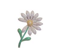 Spilla Exquisite Daisy Crystal Brooch Pin