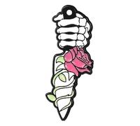 Spilla fantasma smalto rosa CD caffè ragno cuore spilla gioielli, Klein, Metallo non prezioso