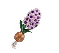 Spilla floreale elegante della lega dei materiali della lega della spilla della lavanda per le feste di nozze