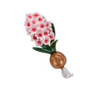 Spilla floreale elegante della lega dei materiali della lega della spilla della lavanda per le feste di nozze