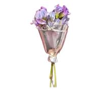 spilla floreale mista Versatile all ' occhiello in lega per accessorio per abito con risvolto Spilla floreale alla