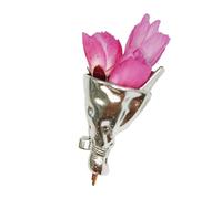 spilla floreale mista Versatile all ' occhiello in lega per spilla in lega per accessori per abiti con risvolto