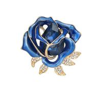 Spilla floreale - Spilla cristallina | Spilla con strass | Spilla di moda per le donne | Spille per bouquet da sposa di fiori | Spille cristalline per regali di gioielli di accesso, Se référer au