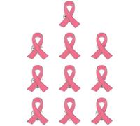 Spilla for Nastro Rosa Da 10 Pezzi per Associazioni | For le donne del mese