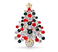 Spilla forma di albero di Natale in sacchetto regalo