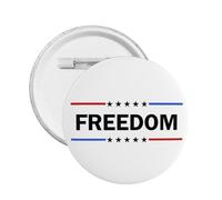 Spilla Freedom Charlie Kirk RIP Spille Charlie Kirk e distintivi circolari con bottoni Spilla tonda sul petto