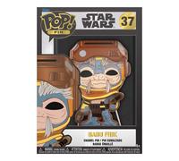 Spilla Funko Star Wars Babu Frik da 4 pollici in smalto modellato 3D con licenza