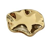 Spilla geometrica irregolare, spilla da bavero in acciaio inossidabile per donne e uomini, design minimalista Art Déco, finitura lucida a specchio, elegante accessorio per cappotto, scialle, gioielli