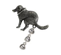 Spilla giocosa a forma di cacca di cane, accessorio accattivante per persone che cercano di esprimere il loro gusto unico, adulti alla moda