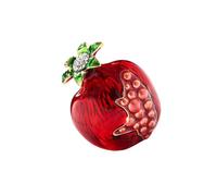 Spilla Gioiello a Melograno in Lega, Rosso, Creativa