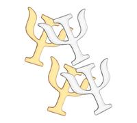 Spilla Gioiello per Vestiti Simbolo Psicologia, Stile Creativo | Forma Nota e Simbolo, Finitura Durevole, per Zaini e Sciarpe, per Incontri Professionali e Festa