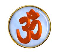 Spilla Hindu 3D Om