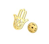 Spilla in lega a tema animale in stile cartone animato, articolo alla moda con caratteristica leggera per una facile da indossare e regalo gioioso spilla a colibrì, A, come descritto