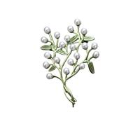 Spilla in lega colorata a forma di pianta, accessorio alla moda per celebrazioni e regali appassionati, Misura unica, come descritto