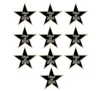 Spilla in lega per cappello di dottorato per la stagione di laurea 2026, diametro 25 mm, perfetta per regali e occasioni, simbolo della conoscenza, Misura unica, come descritto