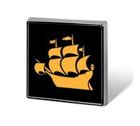 Spilla in metallo alla moda con bandiera della città di Quebec, 1 pollice, spilla, spilla per vestiti, cappello, borsa, cravatta, accessori, decorazioni