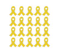 Spilla in metallo giallo con scritta "Bring Them Home", per ostaggio israeliano, campagna, sensibilizzazione sulla salute mentale, regalo di beneficenza, nastro per prevenzione e sensibilizzazione