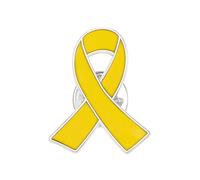 Spilla in metallo giallo con scritta "Bring Them Home", per ostaggio israeliano, campagna, sensibilizzazione sulla salute mentale, regalo di beneficenza, nastro per prevenzione e sensibilizzazione