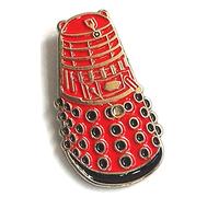 Spilla in Metallo smaltato a Forma di Dalek di Dr. Who