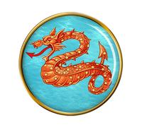 Spilla In Pinna Di Serpente Marino