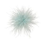 Spilla in piuma di struzzo soffice - spilla da sposa - festa di Natale - corpetto - cappello - accessori da donna - festa di nozze - banchetto - vestito - accessori per abbigliamento