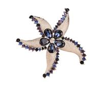 Spilla in stile barocco di lusso bellissimo a stella marina per uomini e donne, accessori per gioielli, regalo per la festa di nozze