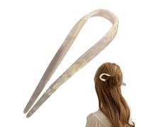 Spilla in stile francese, a forma di U, alla moda, accessorio per donne e ragazze, per donne e ragazze, per tutte le età, per tutta la famiglia