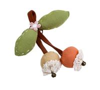 Spilla in Tessuto Fatto A Mano Con Frutta Di Ciliegie Di Biancospino. Accessorio Nature Inspire Per Le Donne, Spilla Con Frutta In Tessuto, Taglia unica, come descritto