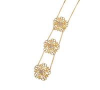 Spilla islamica islamica islamica ispirata al sud-est asiatico multi funzionale gioielli in lega di zinco con accessorio culturale versatile artistico tradizionale, Taglia unica, come descritto