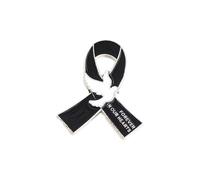 Spilla Kirsite robusta da 3 grammi di peso per la consapevolezza della beneficenza, gioielli dal design artistico moderno, spilla per raccolta fondi, apprezzamento volontario, spilla regalo, Misura