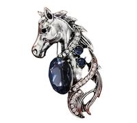 Spilla leggera a forma di testa di cavallo 2026 per accessorio equestre creativo quotidiano, One Size, come descritto