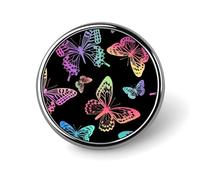 Spilla leggera a nido d'ape gialla con api felici, per camicie e abbigliamento casual