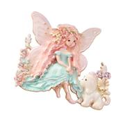 Spilla leggera per ragazze con fata dei cartoni animati, facile da indossare, comoda, resistente, con fermaglio per badge, regalo per, famiglia, spilla sul petto