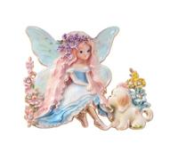 Spilla leggera per ragazze con fata dei cartoni animati, facile da indossare, comoda, resistente, con fermaglio per badge, regalo per, famiglia, spilla sul petto